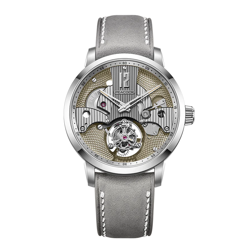 Peacock Witness Hand-Made Guilloché Tourbillon Watch - Reimagined Edition