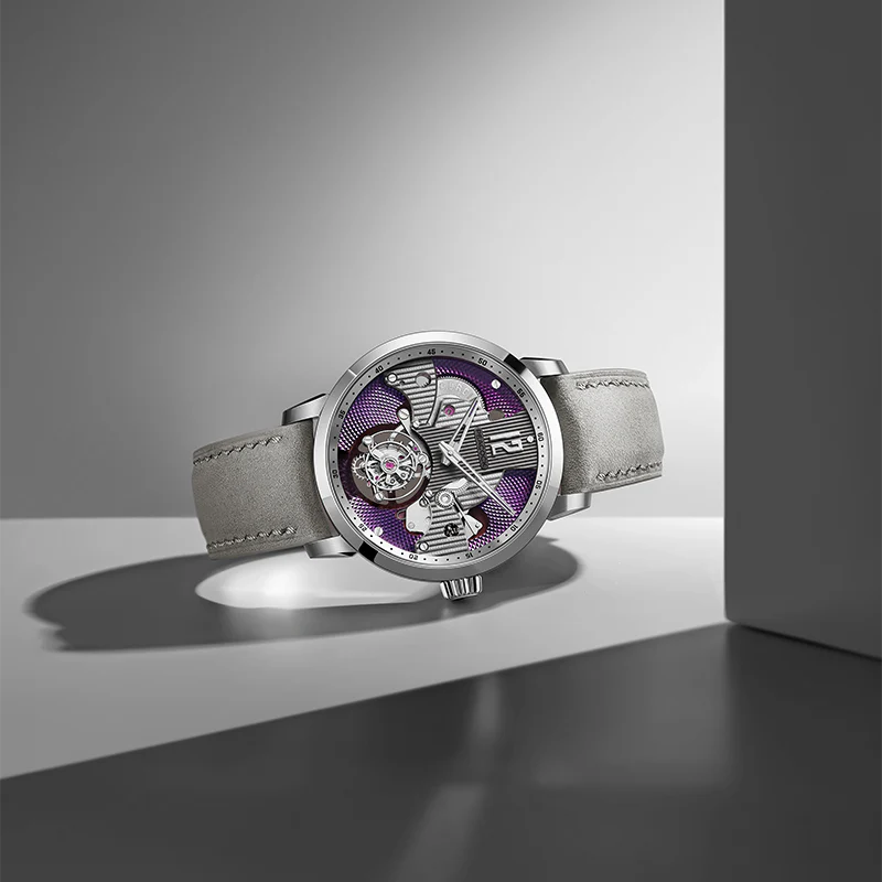 Peacock Witness Hand-Made Guilloché Tourbillon Watch - Reimagined Edition