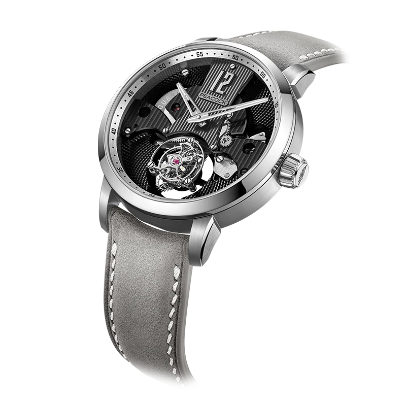 Peacock Witness Hand-Made Guilloché Tourbillon Watch - Reimagined Edition