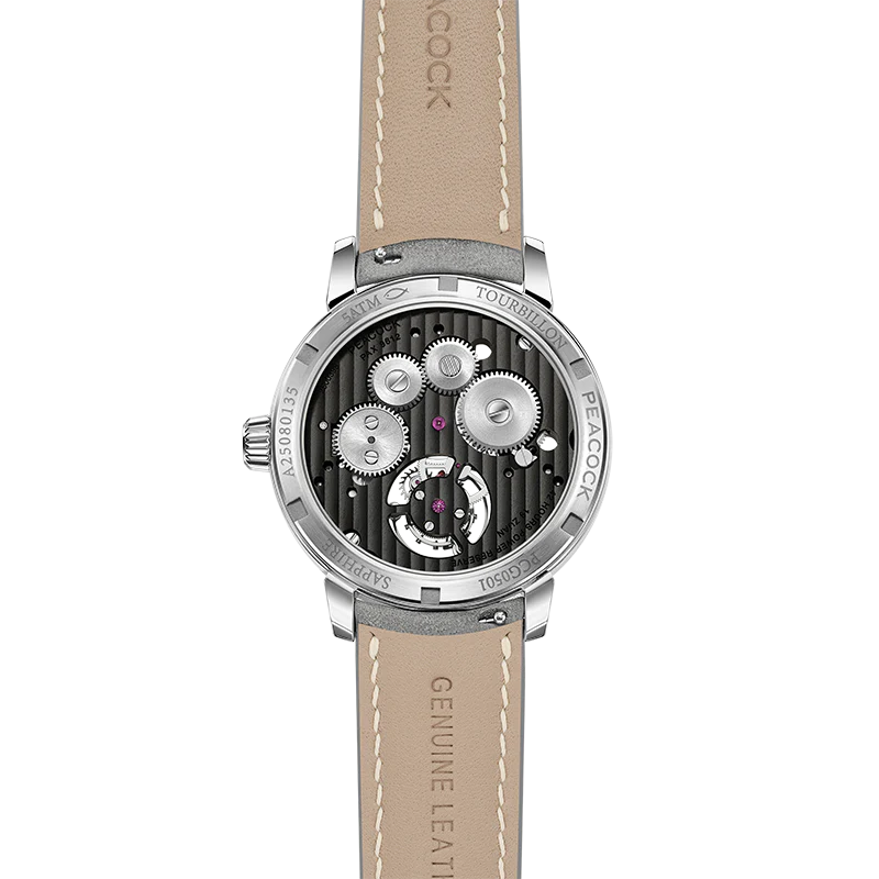 Peacock Witness Hand-Made Guilloché Tourbillon Watch - Reimagined Edition