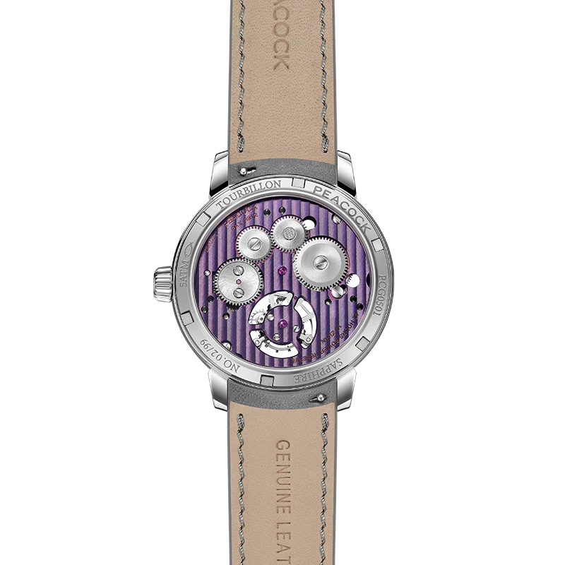 Peacock Witness Hand-Made Guilloché Tourbillon Watch - Reimagined Edition