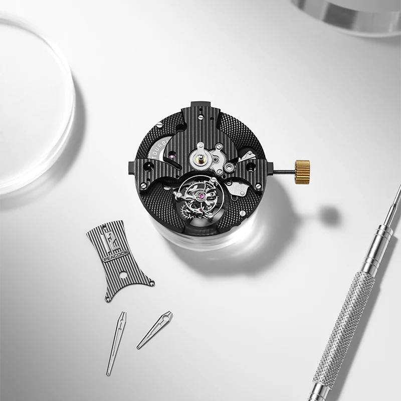 Peacock Witness Hand-Made Guilloché Tourbillon Watch - Reimagined Edition