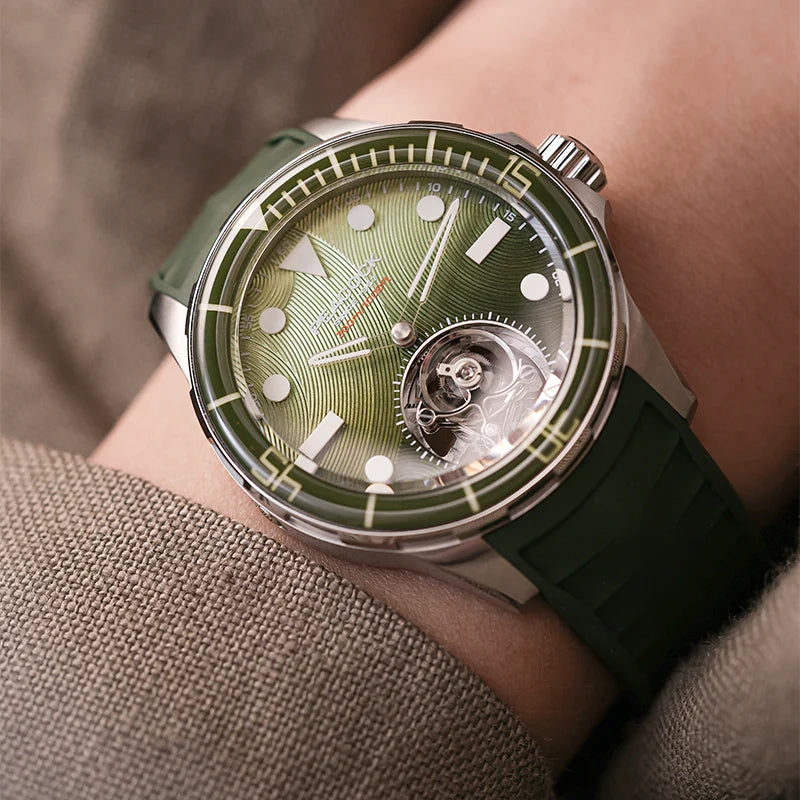 Peacock HAIYI Tourbillon Watch Diver [Limited Edition]