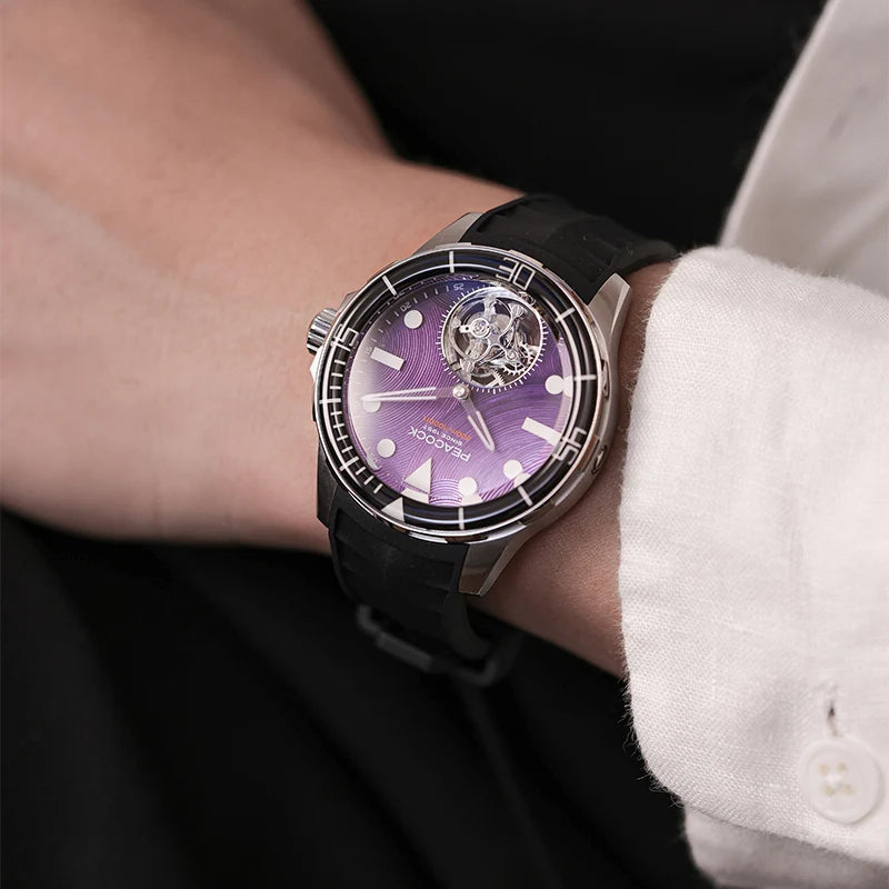 Peacock HAIYI Tourbillon Watch Diver [Limited Edition]