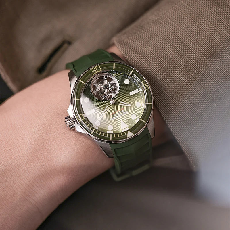 Peacock HAIYI Tourbillon Watch Diver [Limited Edition]