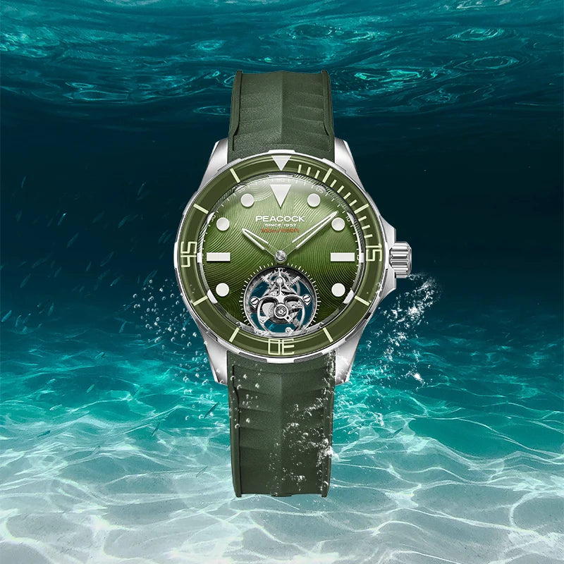 Peacock HAIYI Tourbillon Watch Diver [Limited Edition]