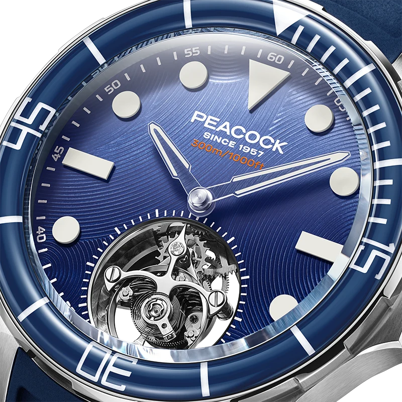 Peacock HAIYI Tourbillon Watch Diver [Limited Edition]