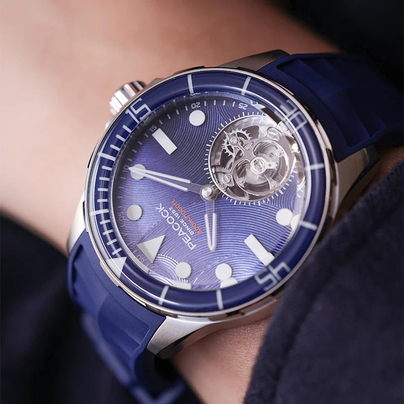Peacock HAIYI Tourbillon Watch Diver [Limited Edition]