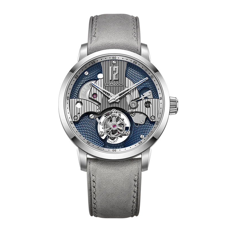 Peacock Witness Hand-Made Guilloché Tourbillon Watch - Reimagined Edition