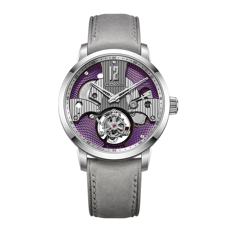 Peacock Witness Hand-Made Guilloché Tourbillon Watch - Reimagined Edition
