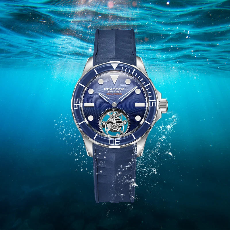 Peacock HAIYI Tourbillon Watch Diver [Limited Edition]