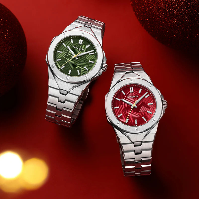 Peacock Plumage Gaze Hand-Made Guilloché Watch - Year of the Horse Special Edition [Limited]