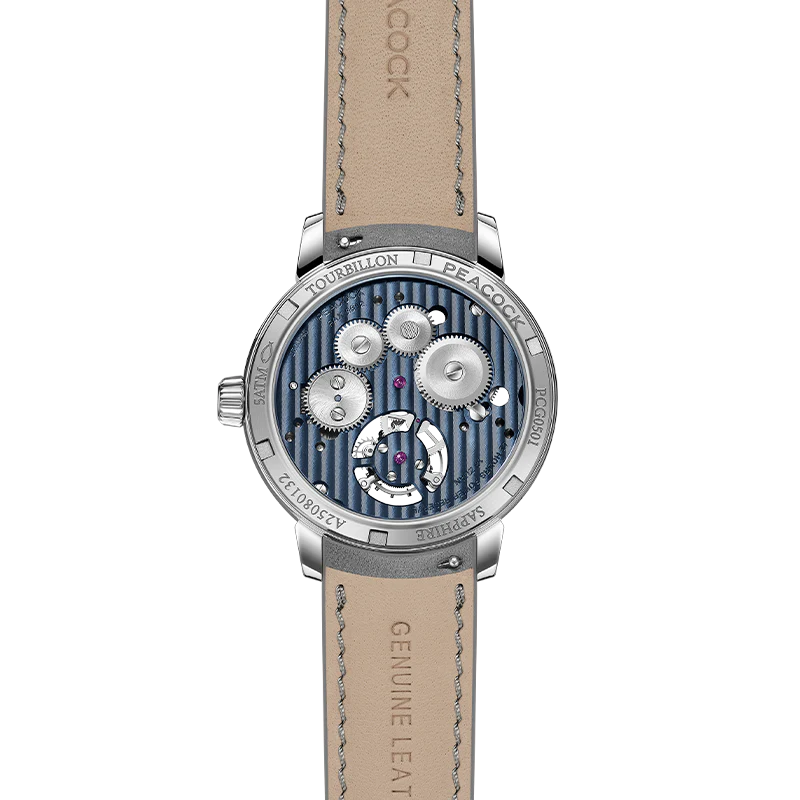 Peacock Witness Hand-Made Guilloché Tourbillon Watch - Reimagined Edition