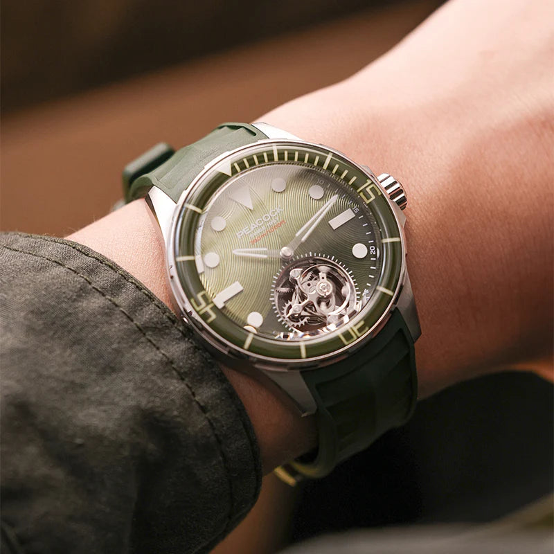 Peacock HAIYI Tourbillon Watch Diver [Limited Edition]