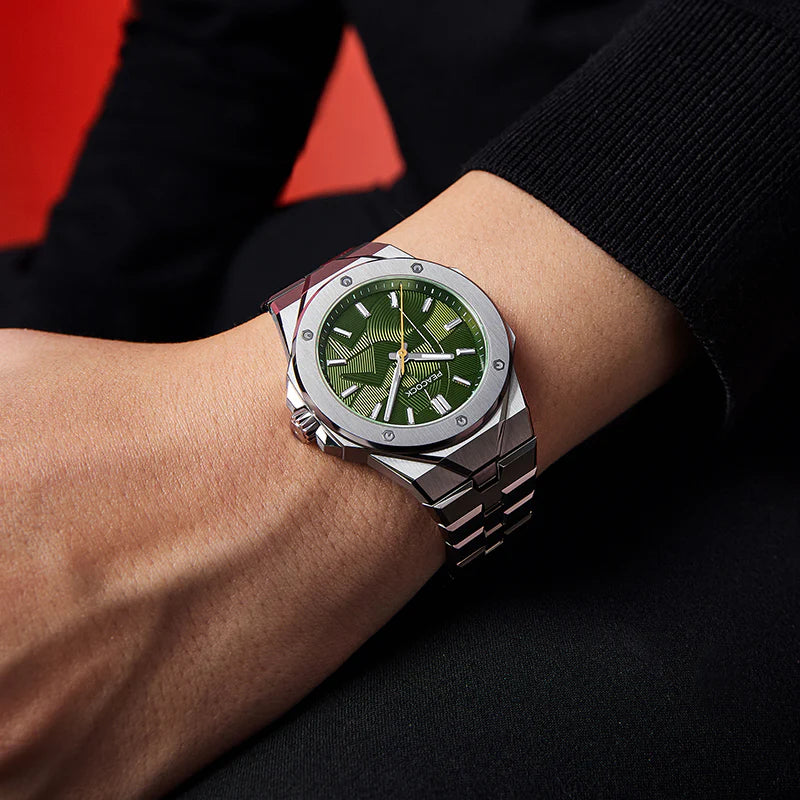 Peacock Plumage Gaze Hand-Made Guilloché Watch - Year of the Horse Special Edition [Limited]