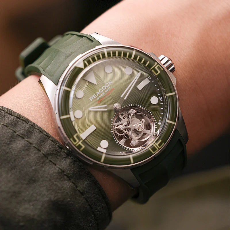 Peacock HAIYI Tourbillon Watch Diver [Limited Edition]