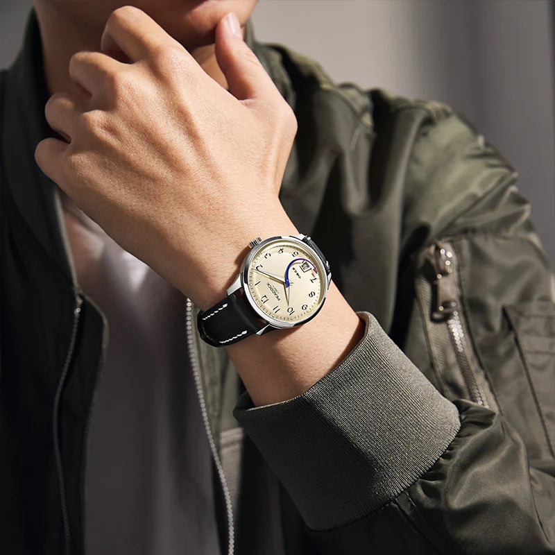 Peacock Perfection Classic 1953 'Aircraft Hand' Vintage Watch
