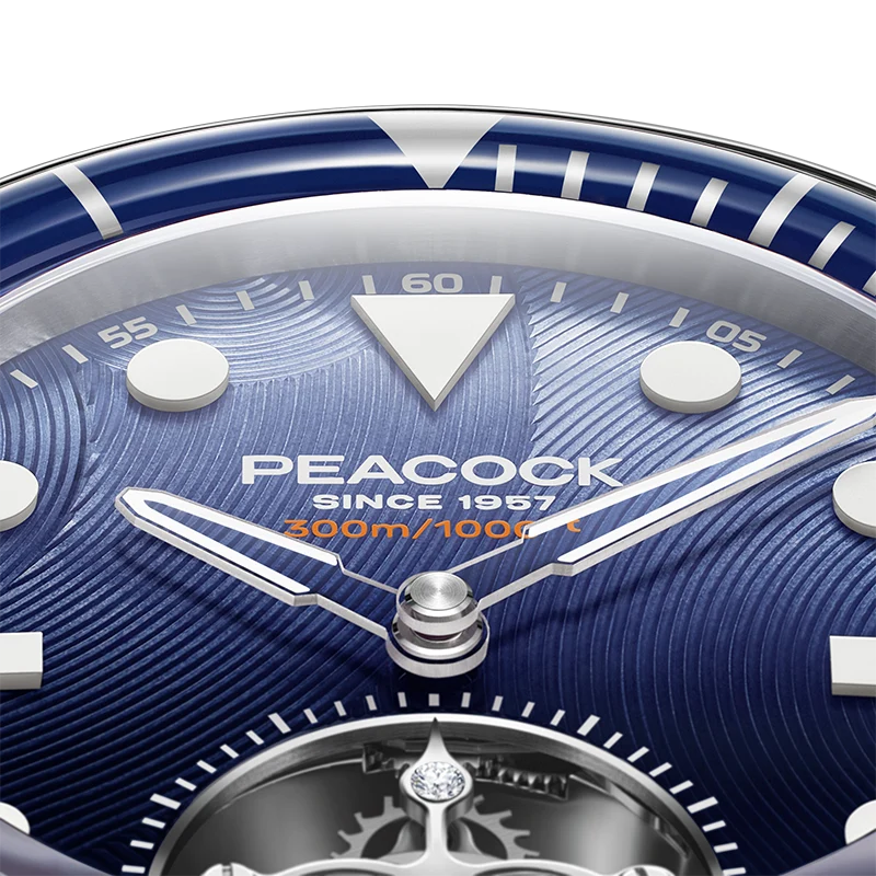 Peacock HAIYI Tourbillon Watch Diver [Limited Edition]