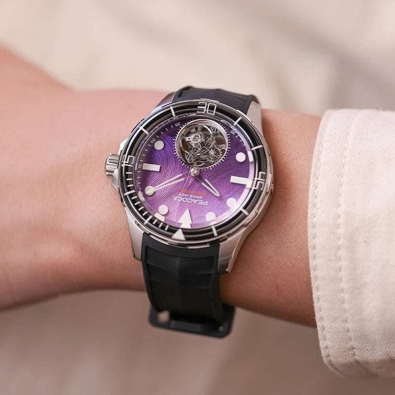 Peacock HAIYI Tourbillon Watch Diver [Limited Edition]