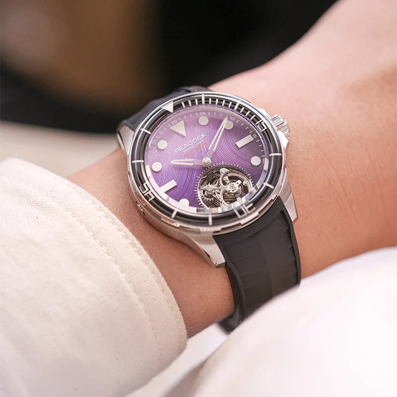 Peacock HAIYI Tourbillon Watch Diver [Limited Edition]