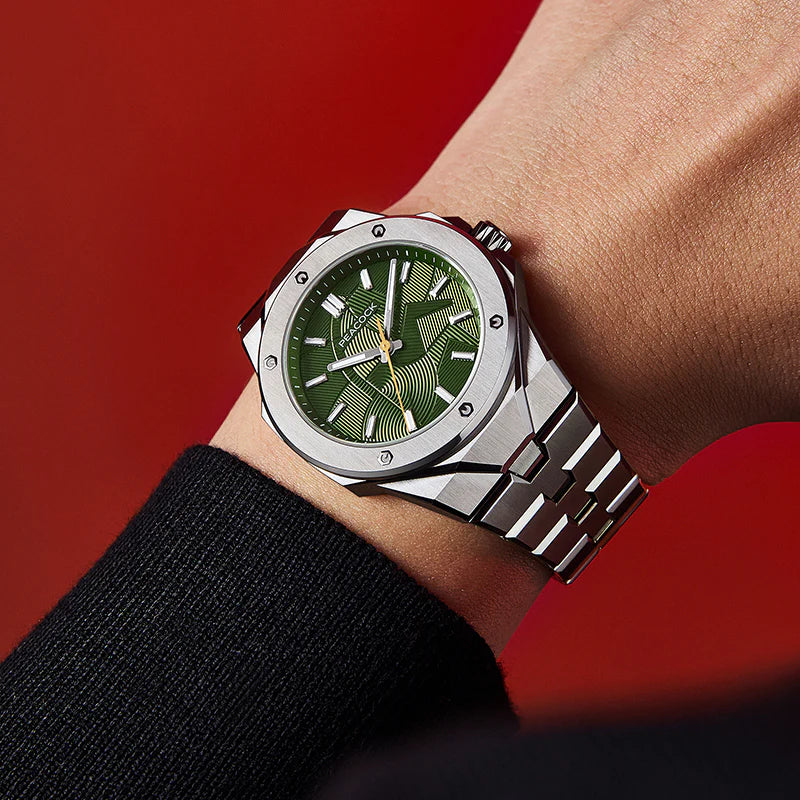 Peacock Plumage Gaze Hand-Made Guilloché Watch - Year of the Horse Special Edition [Limited]