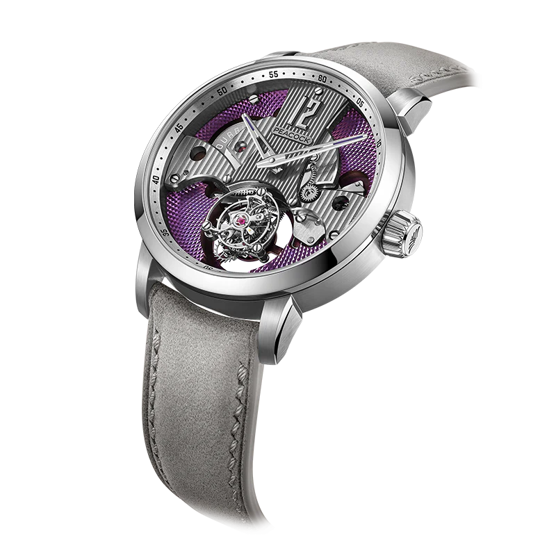 Peacock Witness Hand-Made Guilloché Tourbillon Watch - Reimagined Edition