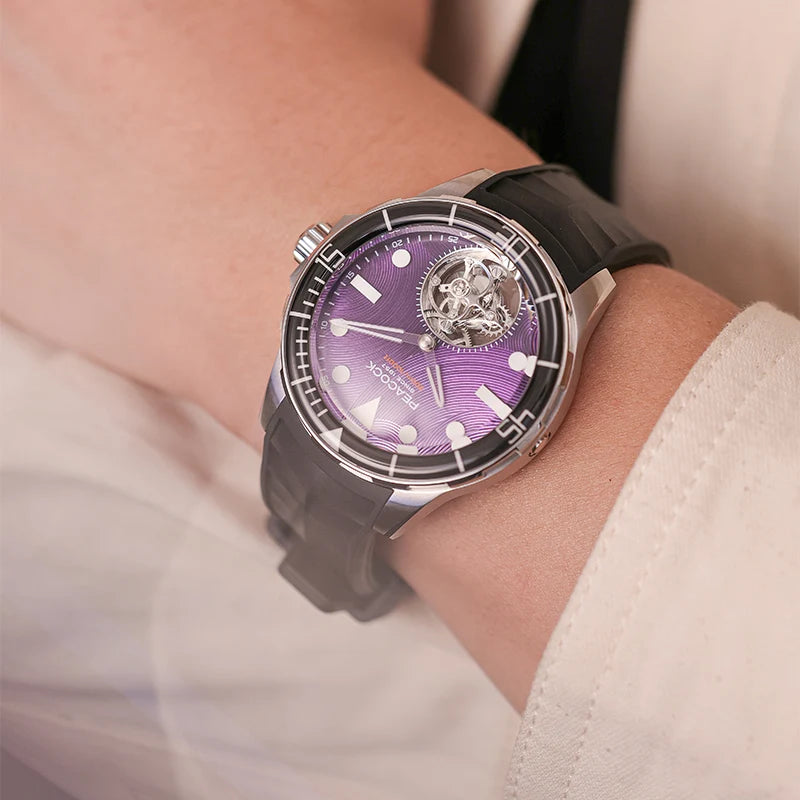Peacock HAIYI Tourbillon Watch Diver [Limited Edition]