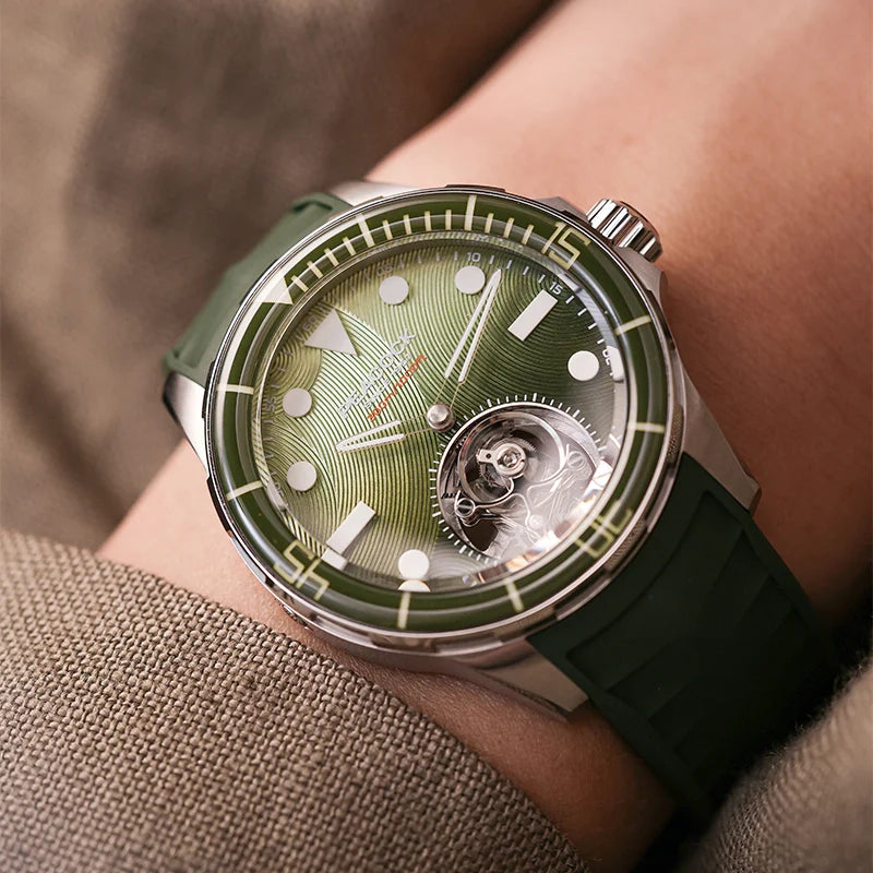 Peacock HAIYI Tourbillon Watch Diver [Limited Edition]