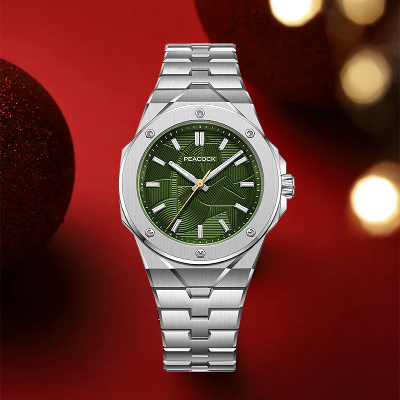 Peacock Plumage Gaze Hand-Made Guilloché Watch - Year of the Horse Special Edition [Limited]