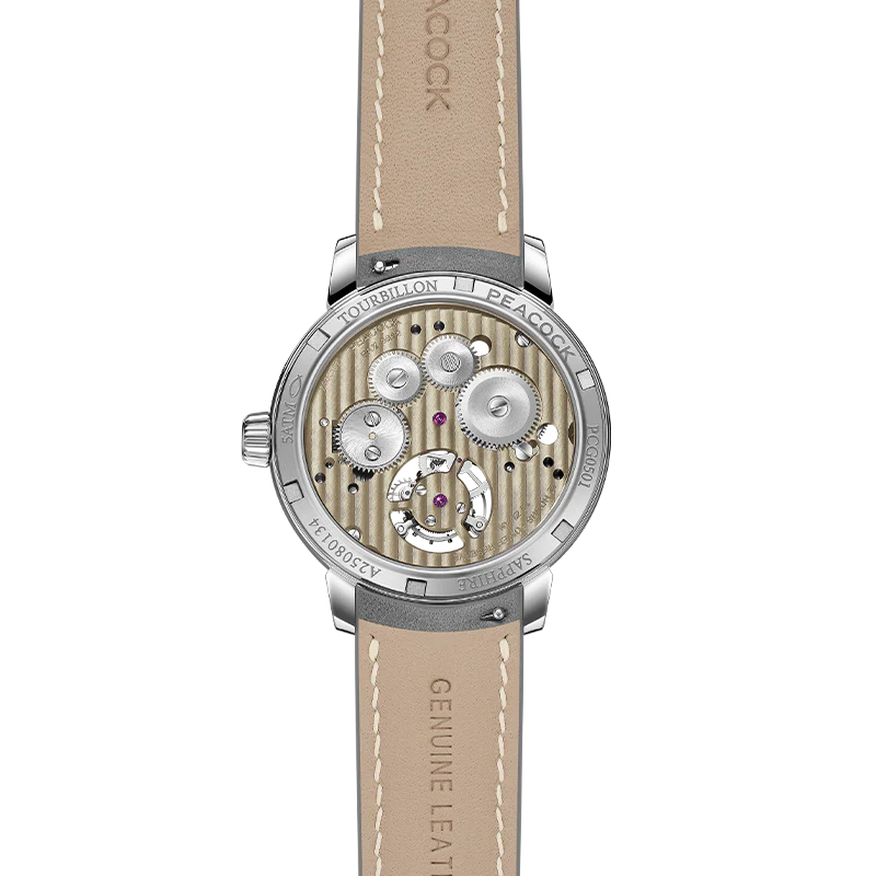 Peacock Witness Hand-Made Guilloché Tourbillon Watch - Reimagined Edition