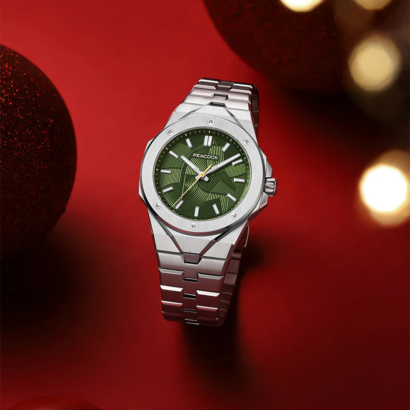 Peacock Plumage Gaze Hand-Made Guilloché Watch - Year of the Horse Special Edition [Limited]