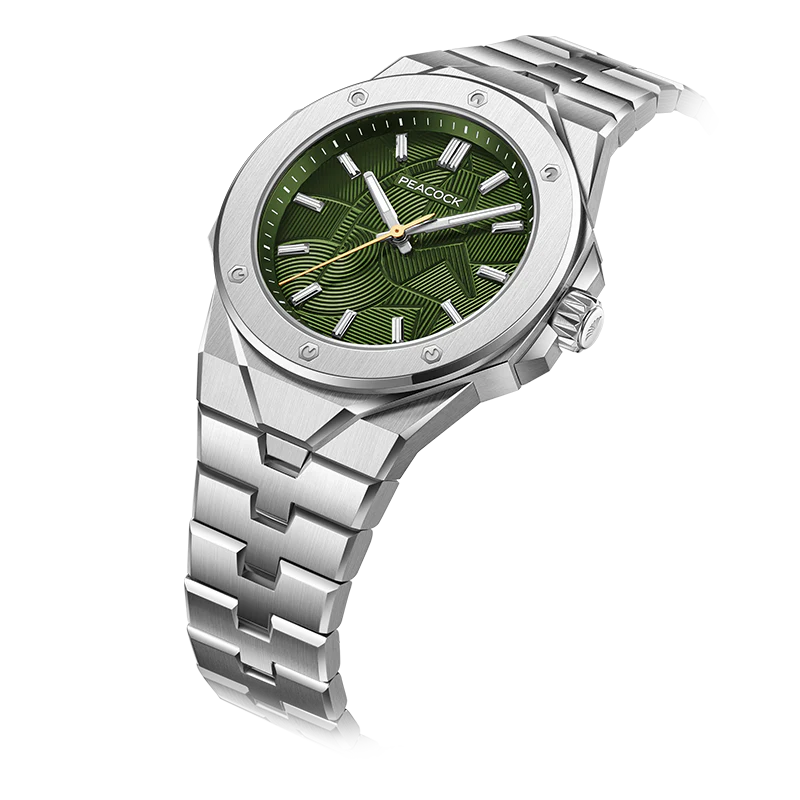 Peacock Plumage Gaze Hand-Made Guilloché Watch - Year of the Horse Special Edition [Limited]