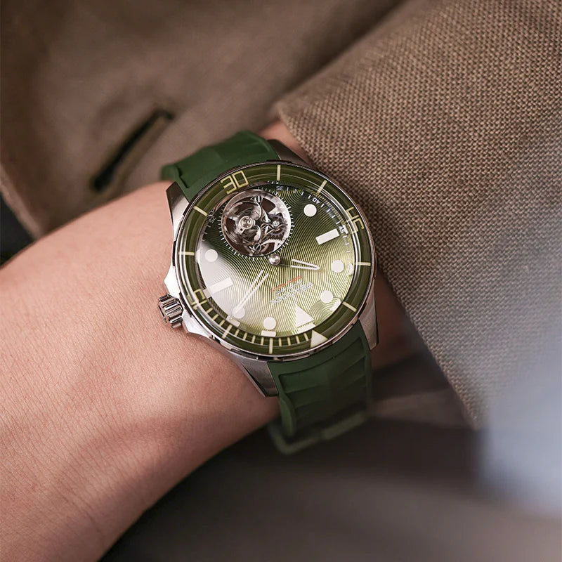Peacock HAIYI Tourbillon Watch Diver [Limited Edition]
