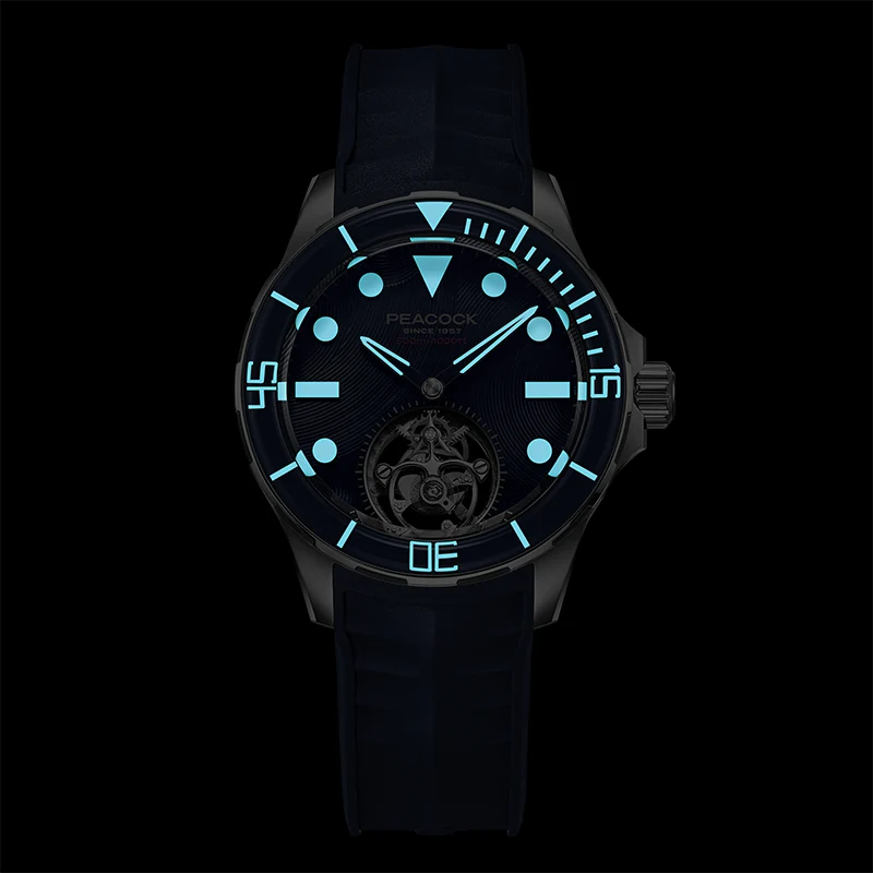 Peacock HAIYI Tourbillon Watch Diver [Limited Edition]