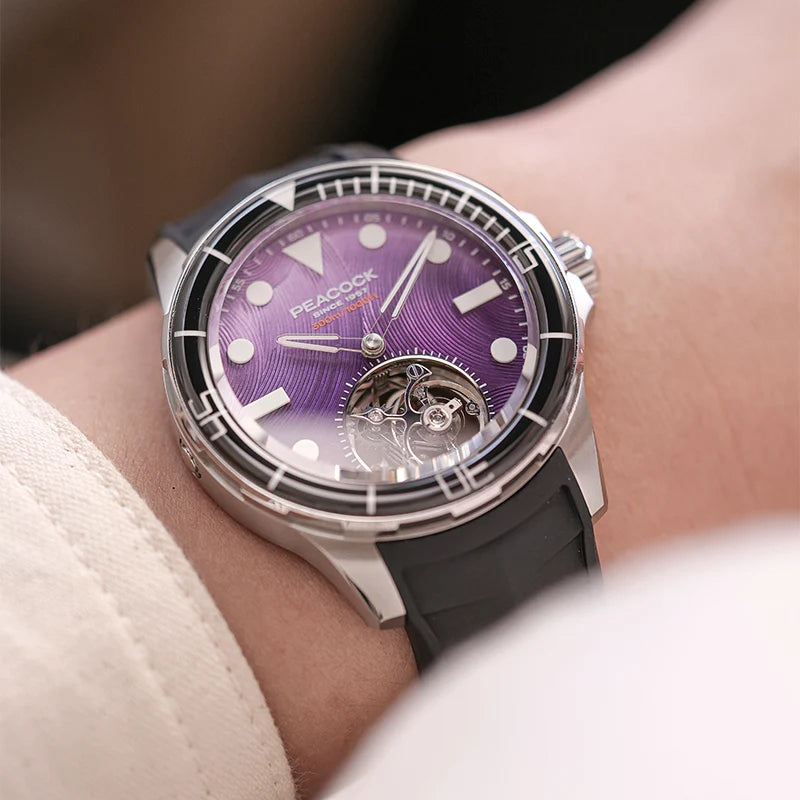 Peacock HAIYI Tourbillon Watch Diver [Limited Edition]