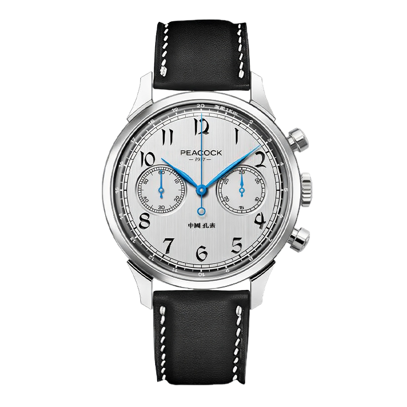 Peacock Perfection Classic 1950 Luxury Chronograph Watch [Limited]