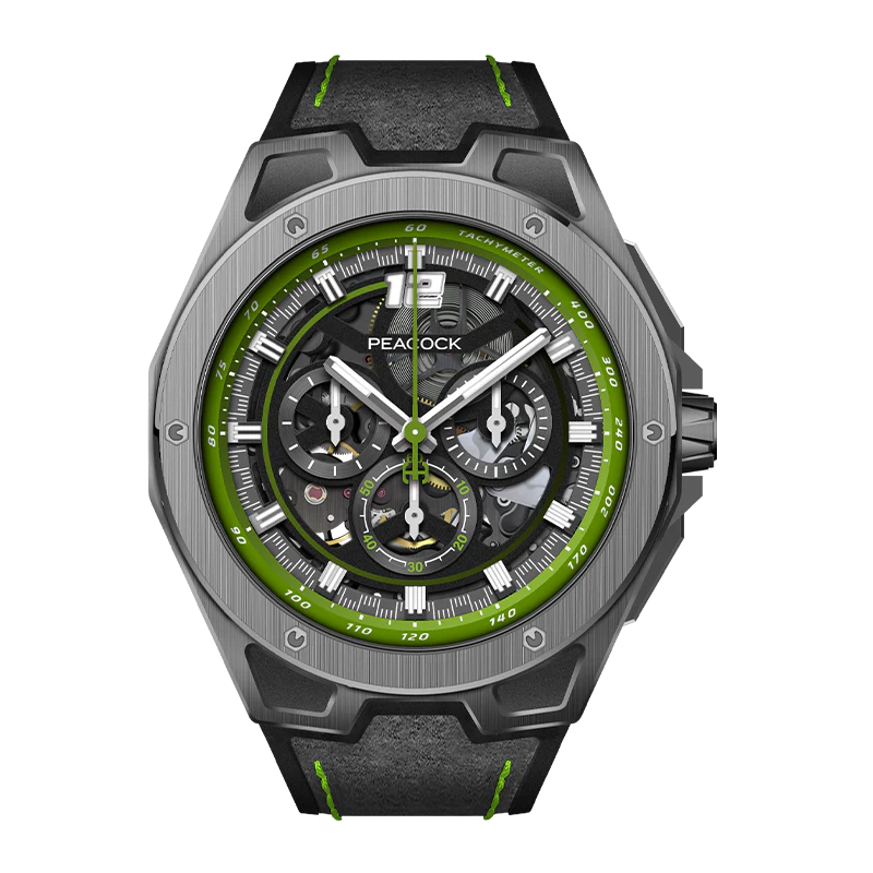 PEACOCK Ultra Speed Chronograph Watch